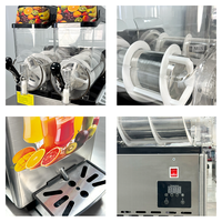 Machine à slush à haute efficacité avec réfrigérant R290, 12L, pour comptoir, distributeur de boissons glacées pour restaurant