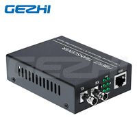 Convertisseur de média fibre RJ45 cuivre vers 10GBASE-X SFP+ FCC pour Ethernet