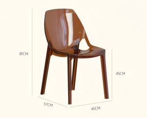 Nouvelle <span class=keywords><strong>chaise</strong></span> de banquet transparente de haute qualité en plastique coloré empilable <span class=keywords><strong>chaise</strong></span> de maître pour restaurant <span class=keywords><strong>chaise</strong></span> de salle à manger vente en gros - Product Image 6
