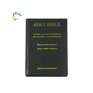 High Quality Customized holy bible English Bible Paper Book Printing