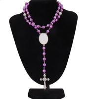 Offre spéciale! Collier pendentif ovale à sublimation, chaîne à perles, bijou blanc