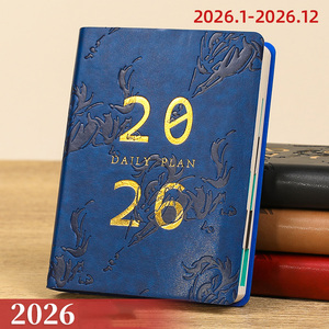 Agenda Giornaliera 2026 B6 <span class=keywords><strong>con</strong></span> Copertina Rigida, Rilegatura Termica, Cucitura in Pelle, Pagine per Pianificazione Lavoro, Colore Personalizzabile - Product Image 4
