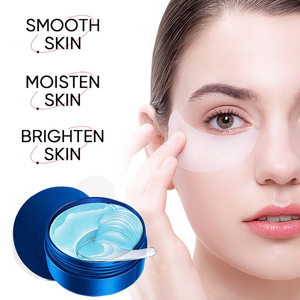 Masque pour les yeux au collagène bleu 80g 60 patchs Anti-rides Hydratant Raffermissant Éclaircissant Pour les yeux - Product Image 5