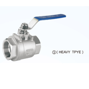 บอลวาล์วสแตนเลส 304/316 แบบเต็มพอร์ต ข้อต่อเกลียว NPT/BSP 2 ชิ้น - Product Image 5