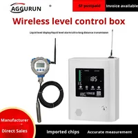 Boîtier de contrôle de niveau de piscine automatique Accurun Remote 4G sans fil en aluminium moulé avec application, précision de 0,5 %, alarme électronique pour réservoir d'eau/incendie
