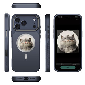 Beelan NFC Thông Minh E-INK Trường Hợp Glass Magnetic Trở Lại IPX8 Không Thấm Nước Với Máy Ảnh Nút Điều Khiển Cho <span class=keywords><strong>iPhone</strong></span> 17 Pro <span class=keywords><strong>iPhone</strong></span> 17 Pro Max - Product Image 3