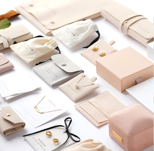 Caja de Papel Rosa y Negra con Logotipo Personalizado para Pulseras, Collares, Pendientes, Accesorios de Joyería, Embalaje para Regalos, Cajas de Joyería - Product Image 4