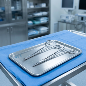 6flowers Smithwick Clip Applying Forceps for General Surgery CE Certified Class I Manual Surgical <b>Instrument</b> Model F11-053 ISO - Product Image 3