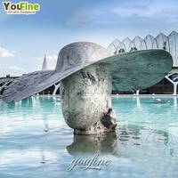 Escultura de Bronce de la Dama Valdes, Diseño Moderno y Abstracto de un Artista Famoso de YOUFINE, Estatua de Manolo Valdez