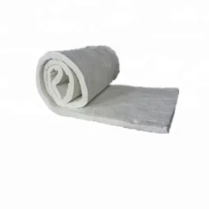 6-50mm kaca wol 1300 serat selimut isolasi panas tahan panas serat keramik 1260 serat keramik Foil selimut