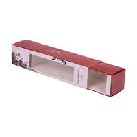 Vente en gros de boîtes à macarons biodégradables personnalisées nouveau style emballage de macarons en carton kraft revêtement UV 4C laminage mat/brillant