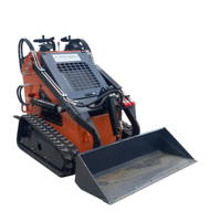 Vendita diretta della fabbrica Skid Steer Loader allegato giardino Farm trattore terne per lavori di costruzione cingolato