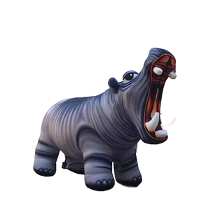 Hippopotame géant personnalisé gonflable animal dessin animé hippopotame pour la publicité gonflables - Product Image 4