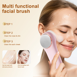 Cepillo de Limpieza <span class=keywords><strong>Facial</strong></span> Eléctrico OEM, <span class=keywords><strong>Limpiador</strong></span> <span class=keywords><strong>Facial</strong></span> Ultrasónico Profesional de Limpieza Profunda, Dispositivo de Limpieza de Belleza de Silicona <span class=keywords><strong>5</strong></span> <span class=keywords><strong>en</strong></span> <span class=keywords><strong>1</strong></span> - Product Image 4