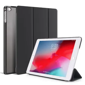 适用于iPad 10.2外壳的第7/8/9代2020/2021的轻质哑光外部自动睡眠皮革平板电脑外壳