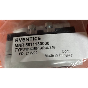กล่องใหม่แกะกล่อง Aventics 5811130000 ระบบวาล์ว สต็อก H1525A - Product Image 3