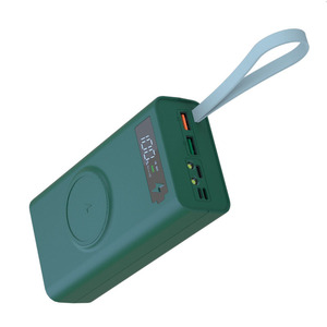 Paquete de 12 estuches para baterías 18650, PD22.5W <span class=keywords><strong>QI</strong></span> 15W, alta capacidad, linterna (sin baterí<span class=keywords><strong>a</strong></span>), pantalla LCD, fácil transporte - Product Image 4