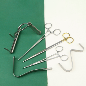 Ensembles <span class=keywords><strong>d</strong></span>'instruments de chirurgie gynécologique et esthétique, rétracteurs ajustables, pinces rétractrices, rétracteurs vaginaux en forme de S et en forme de L - Product Image 1
