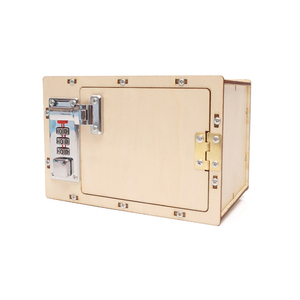 Custom Wood Educational Products Diy <strong>Easy</strong> Mechanical Cipher Box Assembly Toys 3D Wooden <strong>Puzzle</strong> for Children - Product Image 2