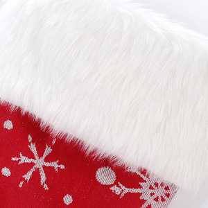Chaussette de Noël 2026 – Sac cadeau écologique pour bonbons, chaussettes à carreaux de Noël, décoration de Noël pour la maison et le sapin du Nouvel An - Product Image 5