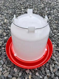 1-30L Broiler Farm Manual Pollo Bebedero de agua Alimentador y bebedero para aves de corral a la <span class=keywords><strong>venta</strong></span> - Product Image 6