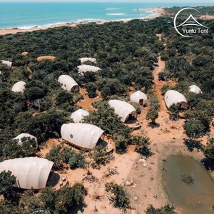 Tropics - Carpa de Lujo Resistente para Glamping, Prefabricada, con Baño, Impermeable para Exteriores, Modelo YT-YY-1125 - Product Image 4