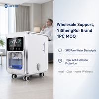 Machine à hydrogène et oxygène 900 ml/min pour usage domestique, YISHENGRUI, adaptateurs de prise standard internationaux offerts, livraison en 20 jours