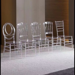 Sedie per Banchetti dal Design Moderno, Sedie Smontabili per Sale <span class=keywords><strong>Eventi</strong></span>, Sedie Trasparenti in Cristallo per Matrimoni e Feste - Product Image 3