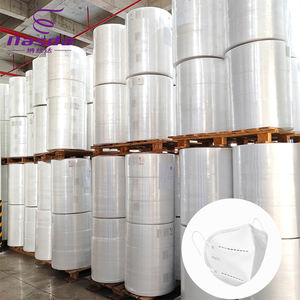 ผ้ากรองนอนวูฟเวน KP100 N99 N95เกรดทางการแพทย์ผ้าโพรพิลีนละลายแบบเป่าไม่ทอสำหรับเครื่องช่วยหายใจอนุภาค - Product Image 3