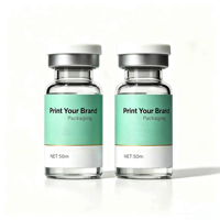 Étiquettes personnalisées en vinyle holographique pour flacons de 3 ml, autocollants adhésifs durables et imperméables pour flacons en verre de 3 ml et 10 ml et bouteilles de réactifs