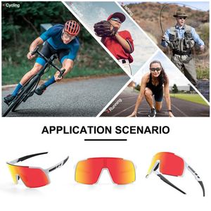 Gafas de Sol Deportivas Polarizadas para Hombre con Logotipo Personalizado, Gafas de Béisbol Tr90 Uv400 Unisex para Correr, Ciclismo y Bicicleta - Product Image 5