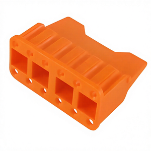 オリジナル TE 12ピン ドイツDTシリーズ 防水自動車用コネクタ ウェッジロック WM-12S オレンジ コネクタプラグ バックルロック - Product Image 1