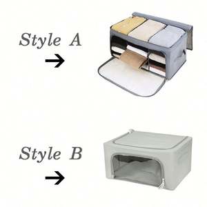 Bolsa de Almacenamiento Plegable de Tela Resistente de 84L para Debajo de la Cama, para Ropa, 2020 - Product Image 5