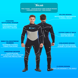 <span class=keywords><strong>Traje</strong></span> de Buceo de <span class=keywords><strong>Neopreno</strong></span> de Celda Abierta de 3mm para <span class=keywords><strong>Hombre</strong></span>, con Capucha, de Dos Piezas, Camuflaje, para Pesca Submarina y Buceo en Agua Fría - Product Image 3