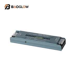 ลดราคา! ไดรเวอร์ LED แบบสวิตชิ่งบางเฉียบ 150W 24v 12v 176-265v แปลงไฟ AC เป็น DC สำหรับไฟ LED Strip รองรับ OEM - Product Image 1