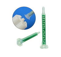 Pointe de buse de mélange époxy pour applicateur de pistolet adhésif, mélangeur statique, pointe de mélange en résine plastique