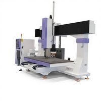 Routeur CNC 5 axes 1325 1530 pour le travail du bois, machine professionnelle de gravure et de découpe 3D, outil de gravure haute efficacité, pompe, moteur servo