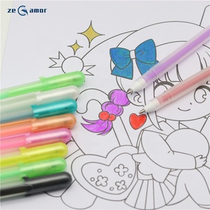 Zeamor ชุดปากกาเจลสี0.5มม. 100มม.,สีพาสเทลนีออนสำหรับนักเรียนวาดรูป - Product Image 6