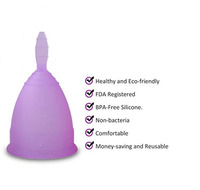 Juego de Copas Menstruales Reutilizables de Silicona de Grado Médico Zy Zysp: las Copas Menstruales Más Confiables