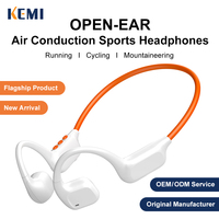 Nouveaux écouteurs sportifs à conduction aérienne, oreillettes ouvertes, tour de cou, casques sans fil BT6.0 pour la course et le cyclisme