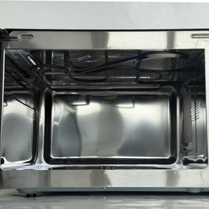 Four à <span class=keywords><strong>micro</strong></span>-<span class=keywords><strong>ondes</strong></span> professionnel de 30 L avec fonction grill pour usage domestique, 220 V, comptoir, électrique, verrouillage enfant, acier inoxydable - Product Image 4