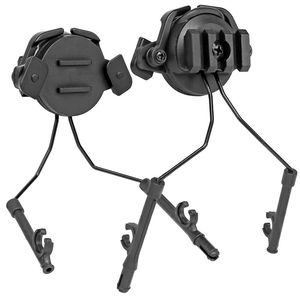 ชุดหูฟังติดหมวกกันน็อคยุทธวิธี1คู่อุปกรณ์เสริมหมวกกันน็อค - Product Image 1