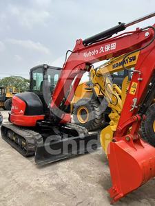 Mini-pelle d'occasion Kubota KX163 Pelle sur chenilles d'occasion KUBOTA KX155 KX163 KX165 KX183 KX185 en stock à vendre à Shanghai - Product Image 2