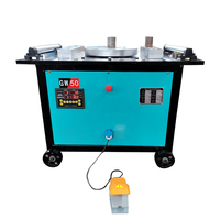 Machine à cintrer les barres d'armature automatique GW50, équipement de construction pour cintrer les barres d'acier de type L et de type U