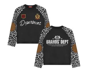 Men's Long Sleeve Printed Casual Shirt Full Sleeve Regular Fit Turn-<b>down</b> Collar Front Logo Autumn Wear Round Neck Regular - Product Image 2