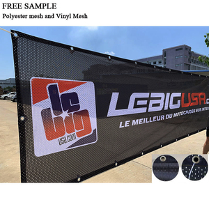 Bannière en maille avec logo personnalisé pour écran de confidentialité de clôture Pare-brise commercial pour les développements de logements et les entrepreneurs de tennis d'affaires - Product Image 2