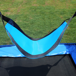 Red de Seguridad Protectora para Trampolín Interior de Acero Tengtai, Duradera, de 5x7 Pies, con Cubierta de Resortes de PVC de Alta Intensidad, Forma Rectangular - Product Image 5