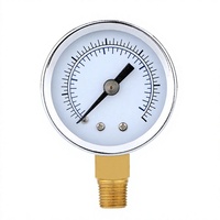 DACHENG Y-60S 60mm 30psi Iron Manometer Pressure Gauge with Bottom Connection 0-40Mpa Measurement Range