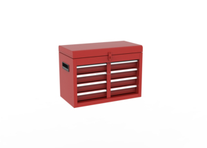 Combinazione rossa <span class=keywords><strong>classica</strong></span> all'ingrosso della fabbrica con la maniglia del cassetto armadietto degli attrezzi nero - Product Image 3