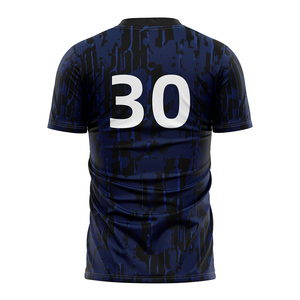 เสื้อยืดทีมฟุตบอลที่มุ่งเน้นเสื้อกันความชื้นสำหรับการแข่งขันลีกเสื้อยืดใส่สบาย - Product Image 2